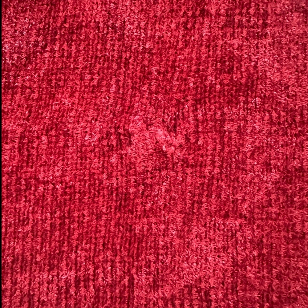 L B Petite Red Sweater Shirt - Picture 4 of 6
